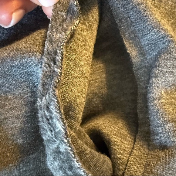 Altar'd State | Heather Gray Inside Out Drape Sweater with Pockets | Sz S - Picture 8 of 8